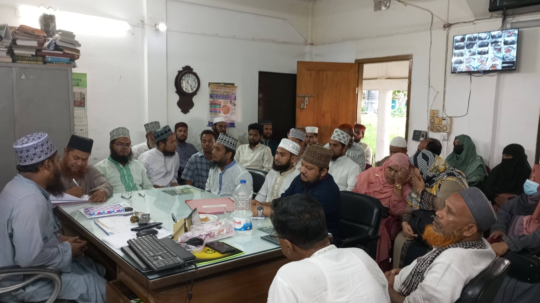 অর্ধবার্ষিক পরীক্ষা ও কোরবানির চামড়া ব্যবস্থাপনা বিষয়ক শিক্ষক সভা