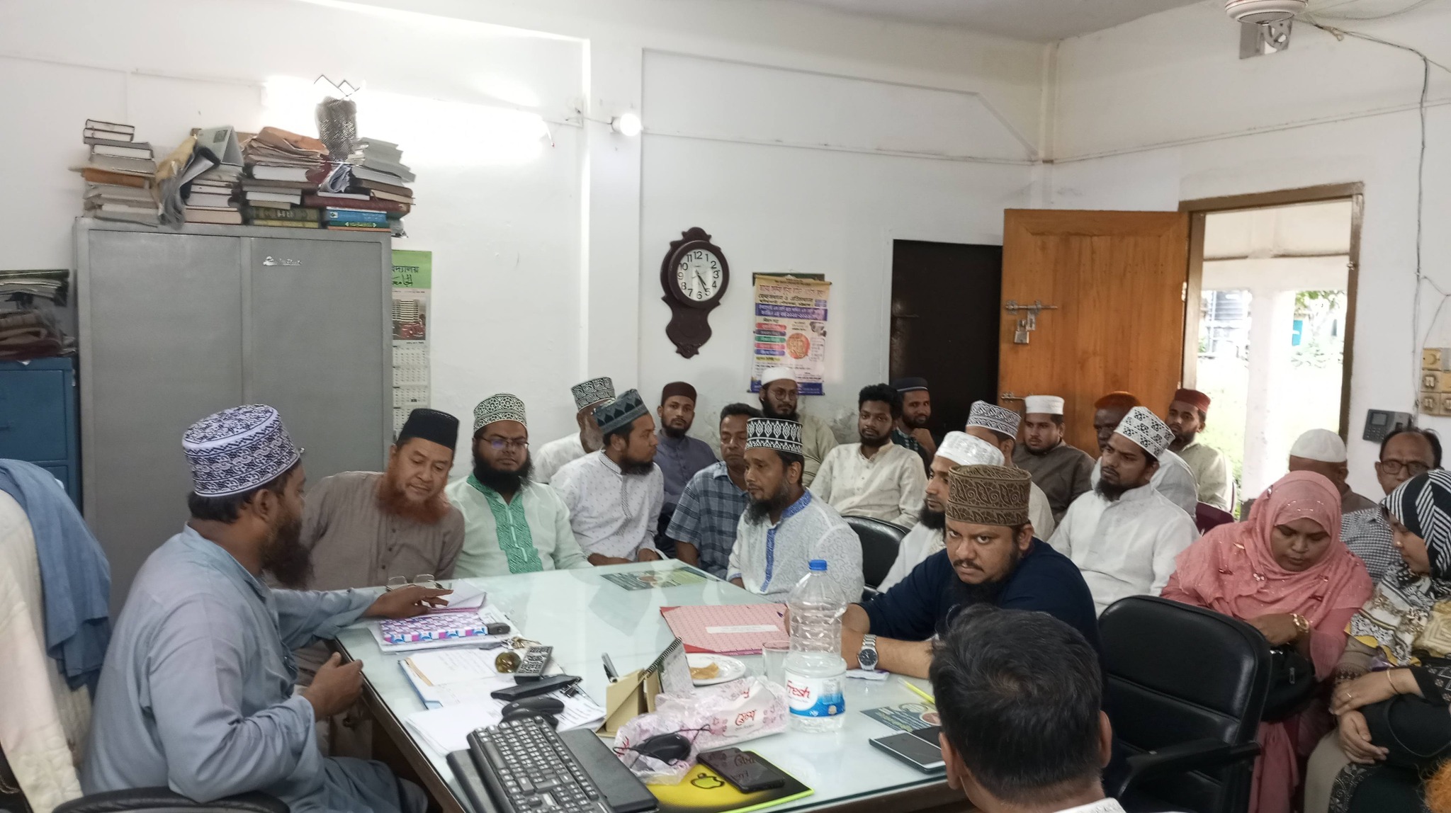 অর্ধবার্ষিক পরীক্ষা ও কোরবানির চামড়া ব্যবস্থাপনা বিষয়ক শিক্ষক সভা